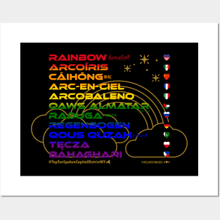 RAINBOW: Say ¿Qué? Top Ten Spoken (NY Capital District) Posters and Art